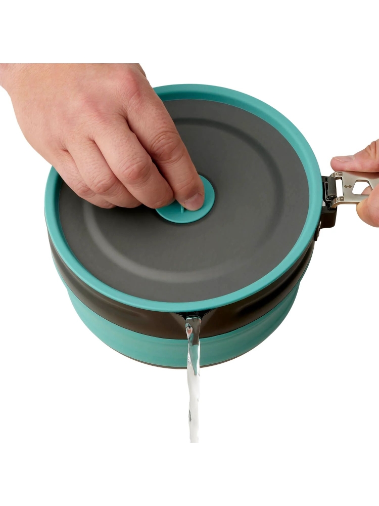 Sea to Summit Frontier UL Collapsible Pouring Pot - 2,2L Aqua Sea Blue ACK025021-390201 koken online bestellen bij Kathmandu Outdoor & Travel