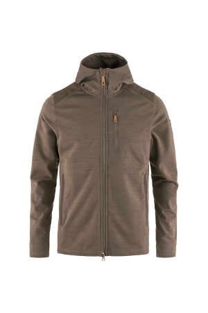 Fjällräven  Keb Fleece Hoodie Suede Brown 