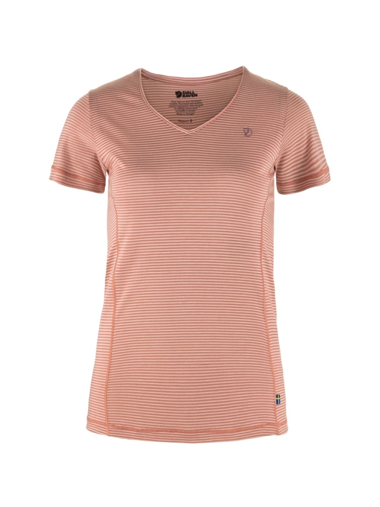 Fjällräven Abisko Cool T-shirt Women's Dusty Rose 89472-300 shirts en tops online bestellen bij Kathmandu Outdoor & Travel