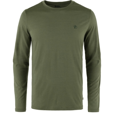 Fjällräven  Abisko Wool Long Sleeve Laurel Green