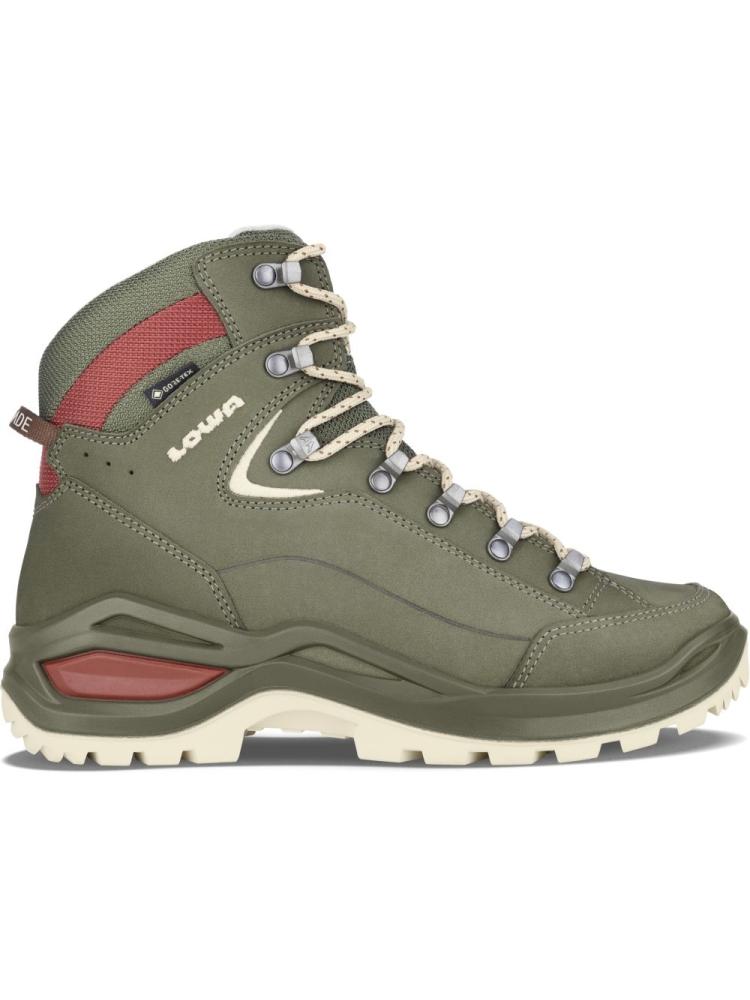 Lowa Renegade Evo GTX Mid Women's Greygreen/Panna LM321916-9629 wandelschoenen dames online bestellen bij Kathmandu Outdoor & Travel