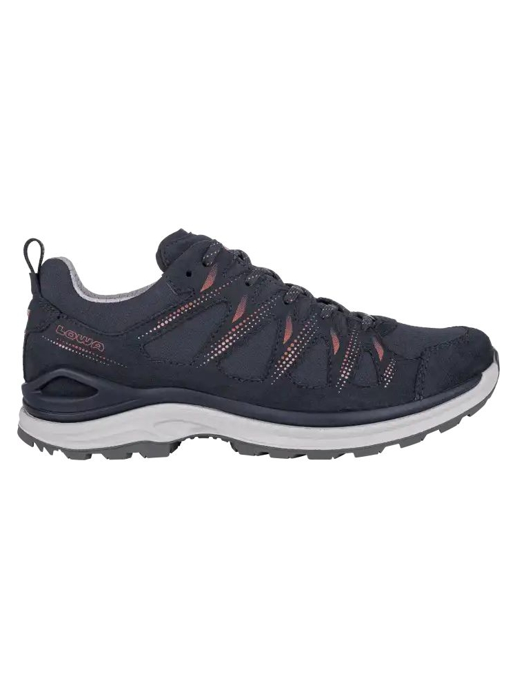 Lowa Innox Evo II GTX Women's Navy/Redwood LM321417-5946 wandelschoenen dames online bestellen bij Kathmandu Outdoor & Travel