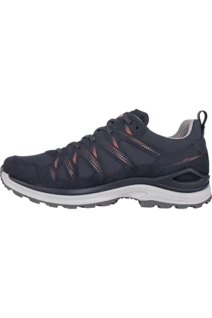 Lowa Innox Evo II GTX Women's Navy/Redwood LM321417-5946 wandelschoenen dames online bestellen bij Kathmandu Outdoor & Travel