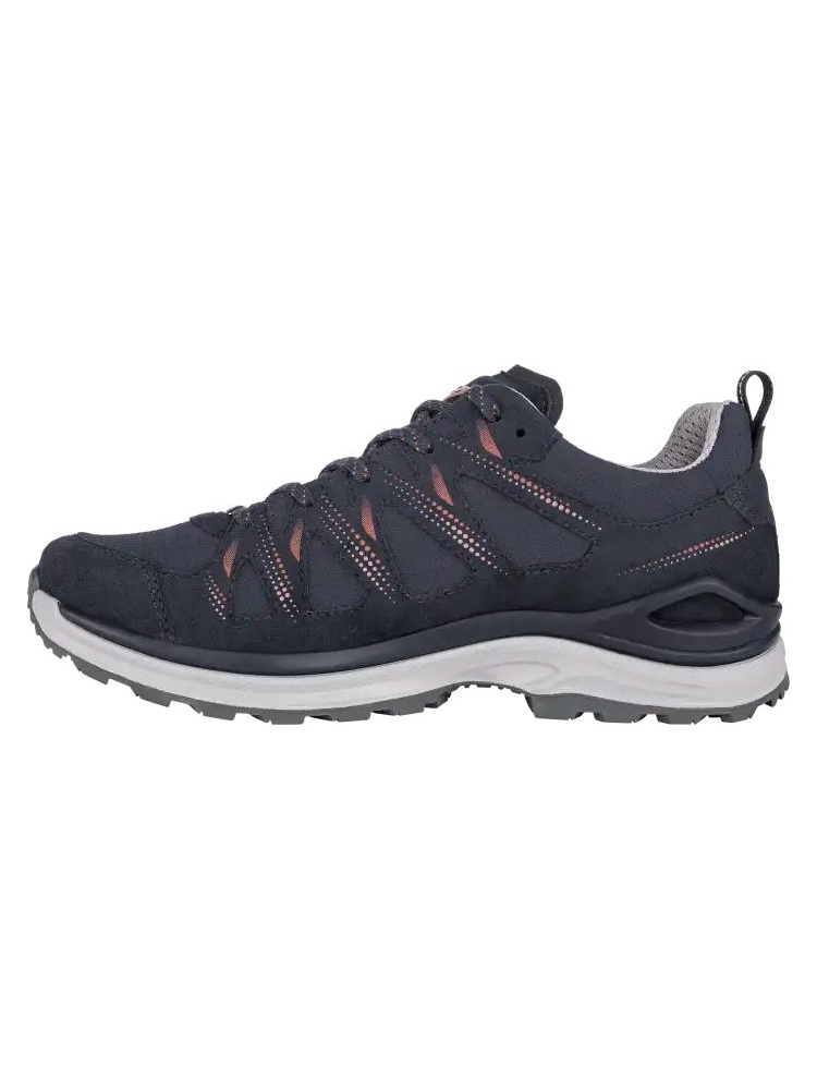 Lowa Innox Evo II GTX Women's Navy/Redwood LM321417-5946 wandelschoenen dames online bestellen bij Kathmandu Outdoor & Travel