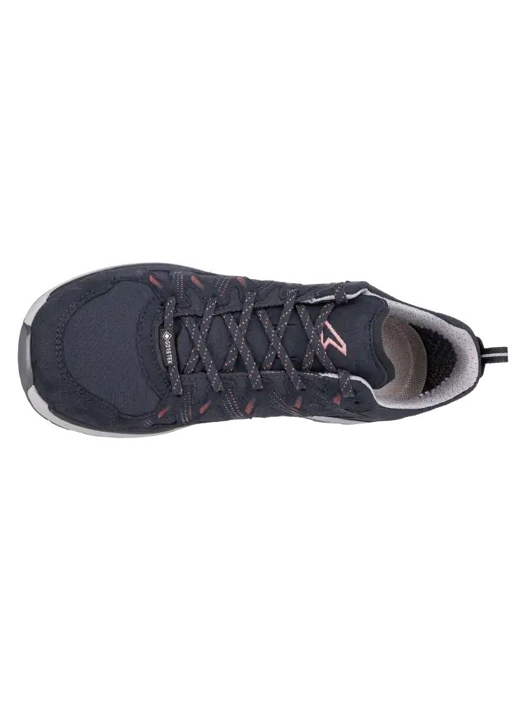 Lowa Innox Evo II GTX Women's Navy/Redwood LM321417-5946 wandelschoenen dames online bestellen bij Kathmandu Outdoor & Travel