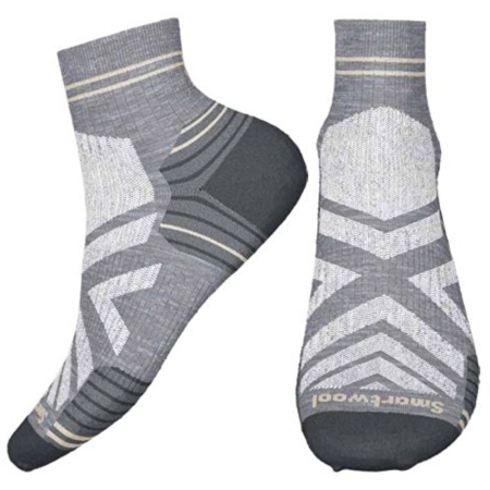 Smartwool  Hike Zero Cushion Ankle Socks Performance Socks Wo Light Gray