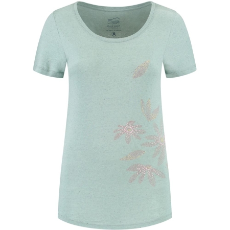 Blue Loop Originals  Denimcel Morning Glory T-shirt Women's Agave Green