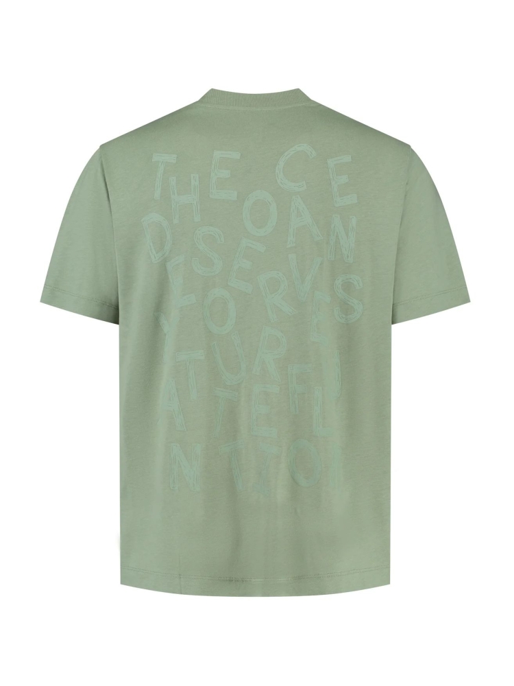 Blue Loop Originals Refibra Fresh Water T-shirt  Sea Spray Green M-RFT016-24-B388 shirts en tops online bestellen bij Kathmandu Outdoor & Travel