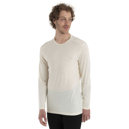 Icebreaker  200 Oasis Long Sleeve Crewe Undyed