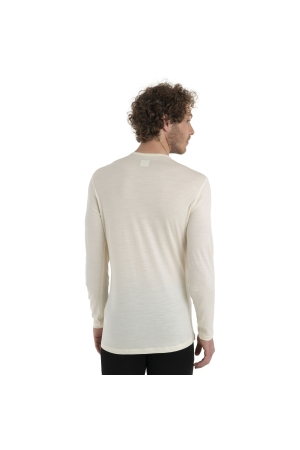 Icebreaker 200 Oasis Long Sleeve Crewe Undyed 1043650-001 onderkleding/thermokleding online bestellen bij Kathmandu Outdoor & Travel