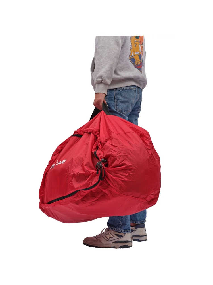 Lowland Raincover & Flightbag Red L445-Red rugzak accessoires online bestellen bij Kathmandu Outdoor & Travel