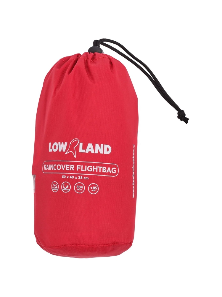 Lowland Raincover & Flightbag Red L445-Red rugzak accessoires online bestellen bij Kathmandu Outdoor & Travel