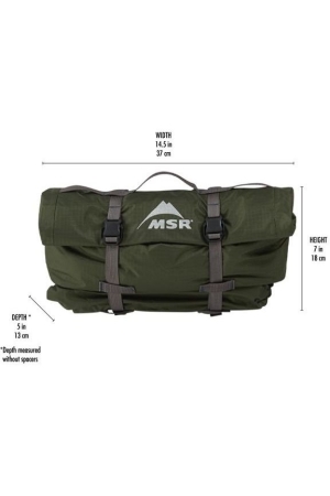 Msr Hubba Hubba Bikepack 2 Green 13707 tenten online bestellen bij Kathmandu Outdoor & Travel