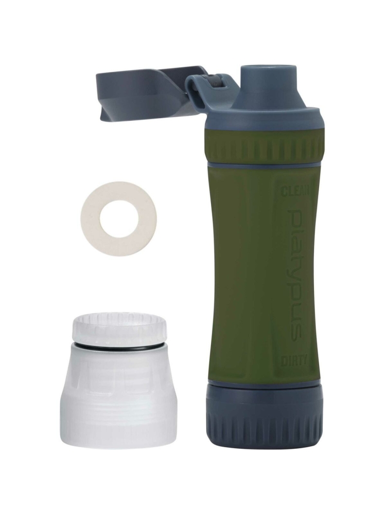 Platypus QuickDraw Microfilter  Green 13852 waterzuivering online bestellen bij Kathmandu Outdoor & Travel