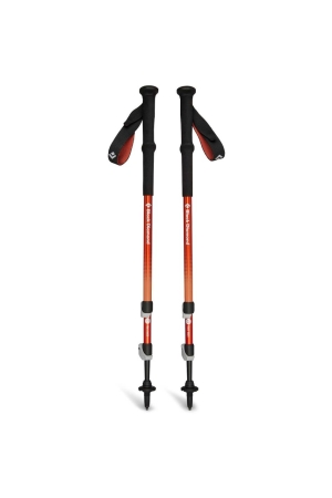 Black Diamond Trail Back Trekking Poles Burnt Sienna  BD112552-Burnt Sienn wandelstokken en gamaschen online bestellen bij Kathmandu Outdoor & Travel