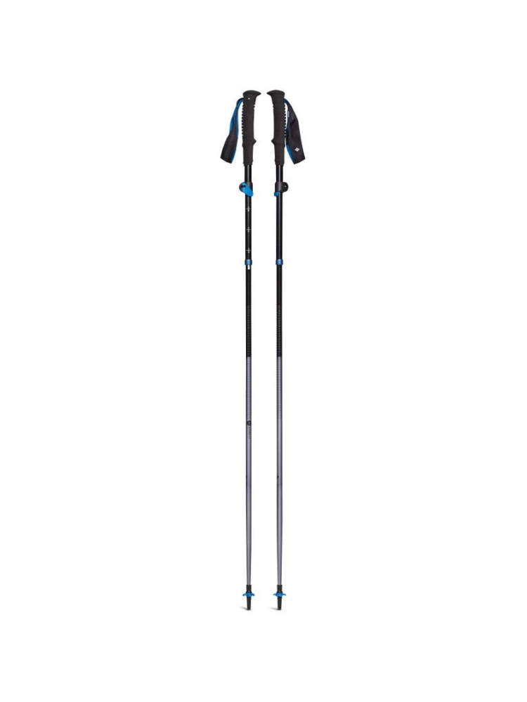 Black Diamond Distance FLZ Poles Pewter  BD112533-Pewter wandelstokken en gamaschen online bestellen bij Kathmandu Outdoor & Travel