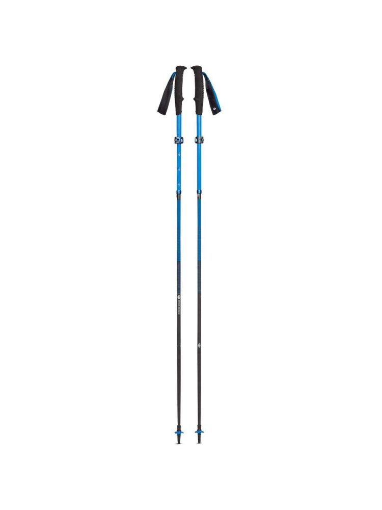 Black Diamond Distance Carbon FLZ Poles Ultra Blue  BD112537-Ultra Blue wandelstokken en gamaschen online bestellen bij Kathmandu Outdoor & Travel