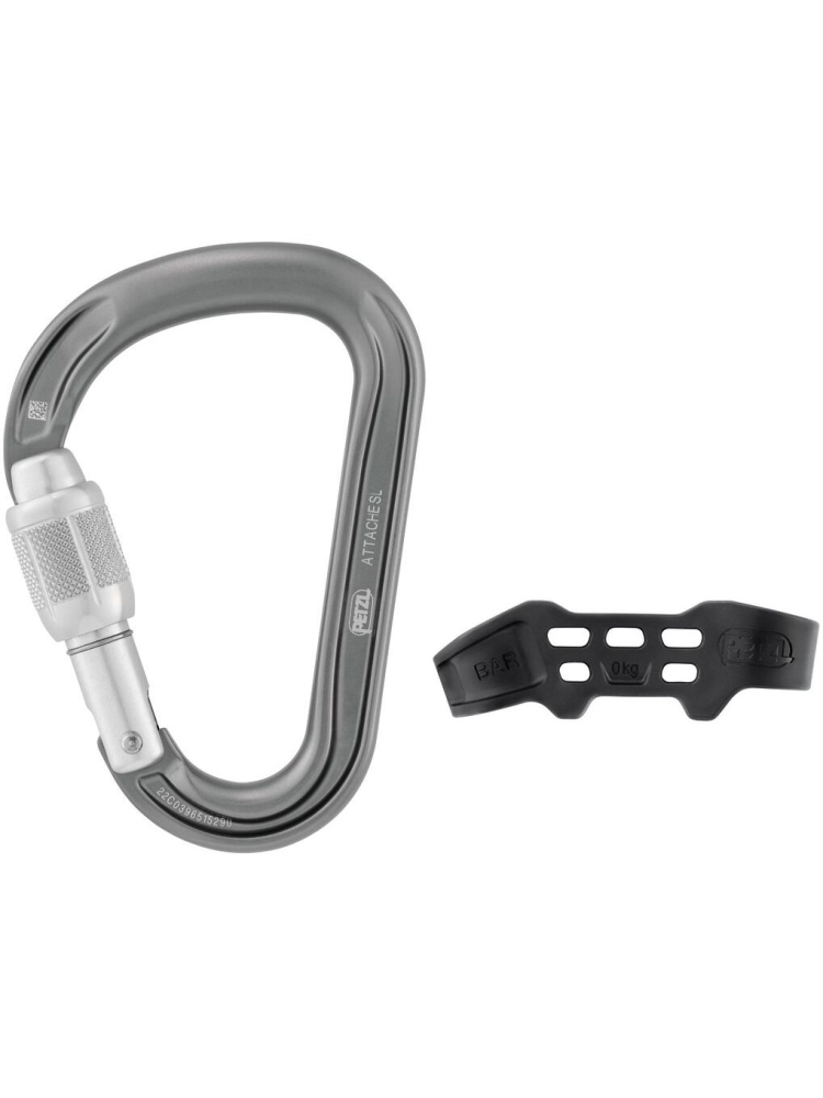 Petzl Attache Bar Zwart M038CA00 karabiners en setjes online bestellen bij Kathmandu Outdoor & Travel