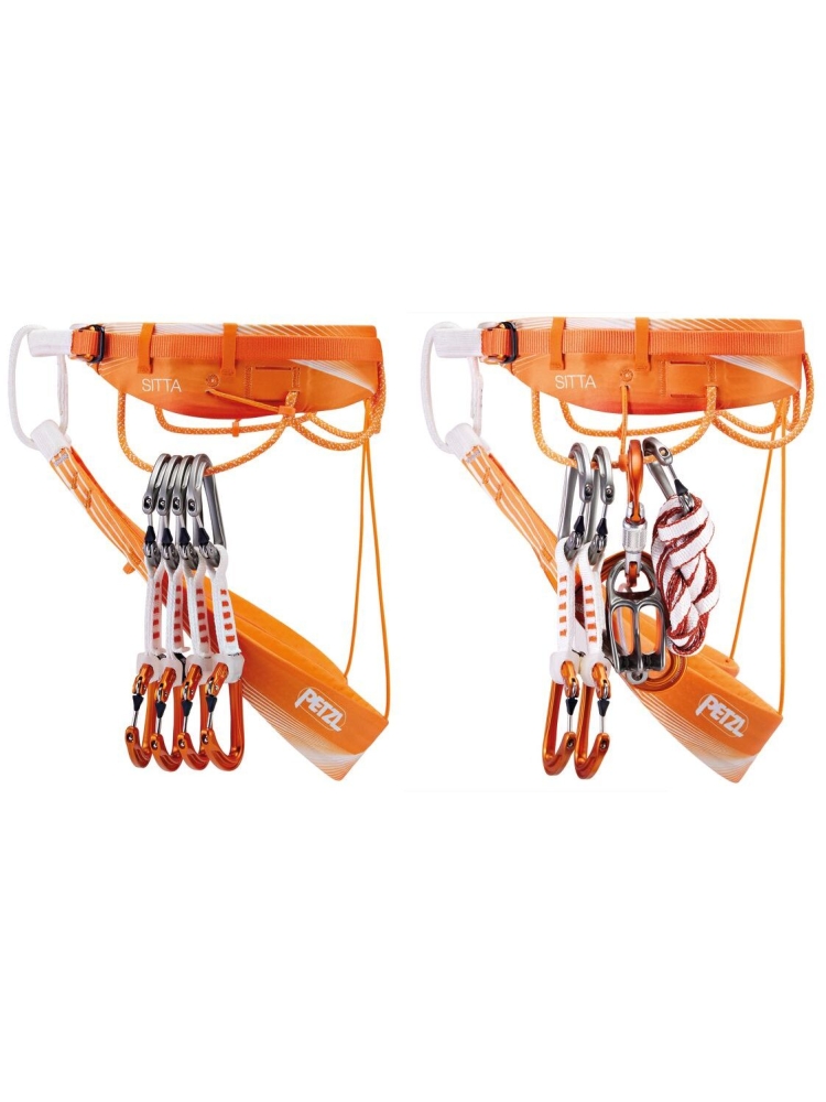 Petzl Sitta Orange C011AA0 klimgordels online bestellen bij Kathmandu Outdoor & Travel