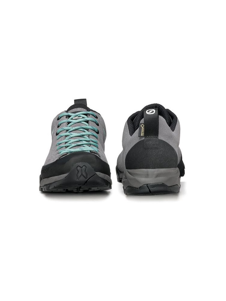 Scarpa Mojito Trail GTX Women's Smoke/Jade 63322G-L-0097 wandelschoenen dames online bestellen bij Kathmandu Outdoor & Travel