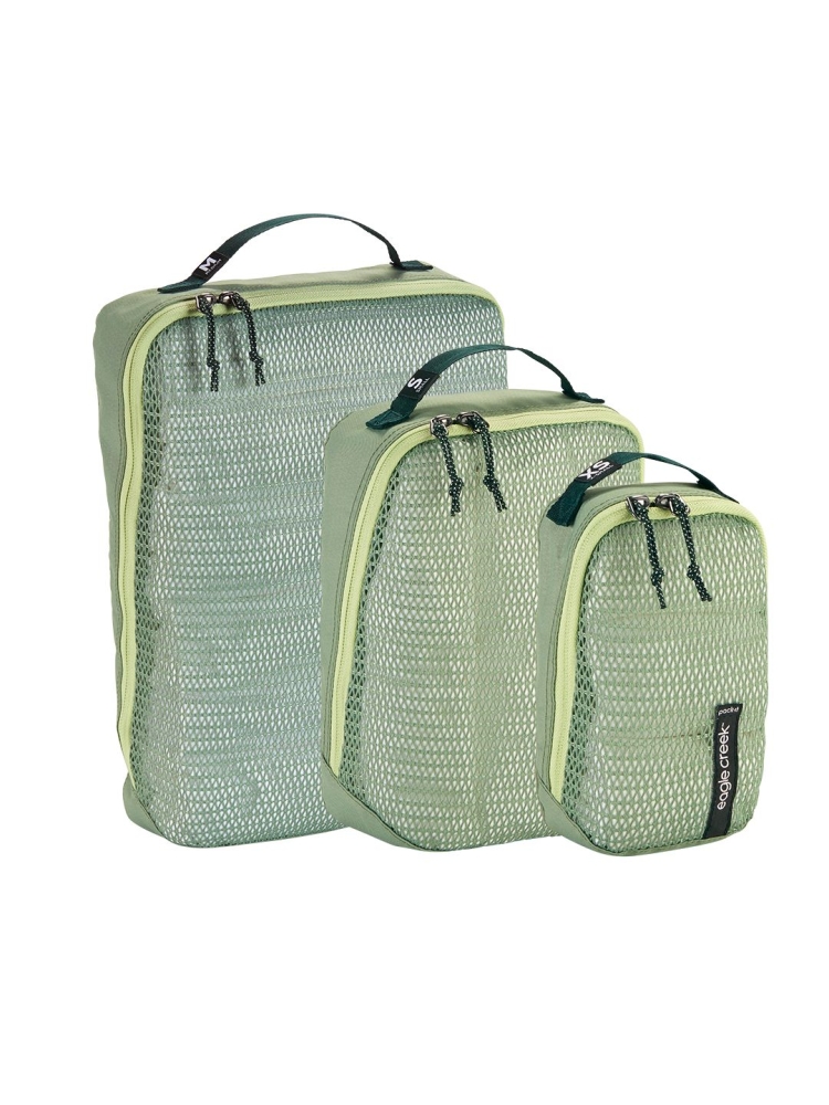 Eagle Creek Pack-It Reveal Cube Set XS/S/M Mossy Green EC0A496E326 reisaccessoires online bestellen bij Kathmandu Outdoor & Travel