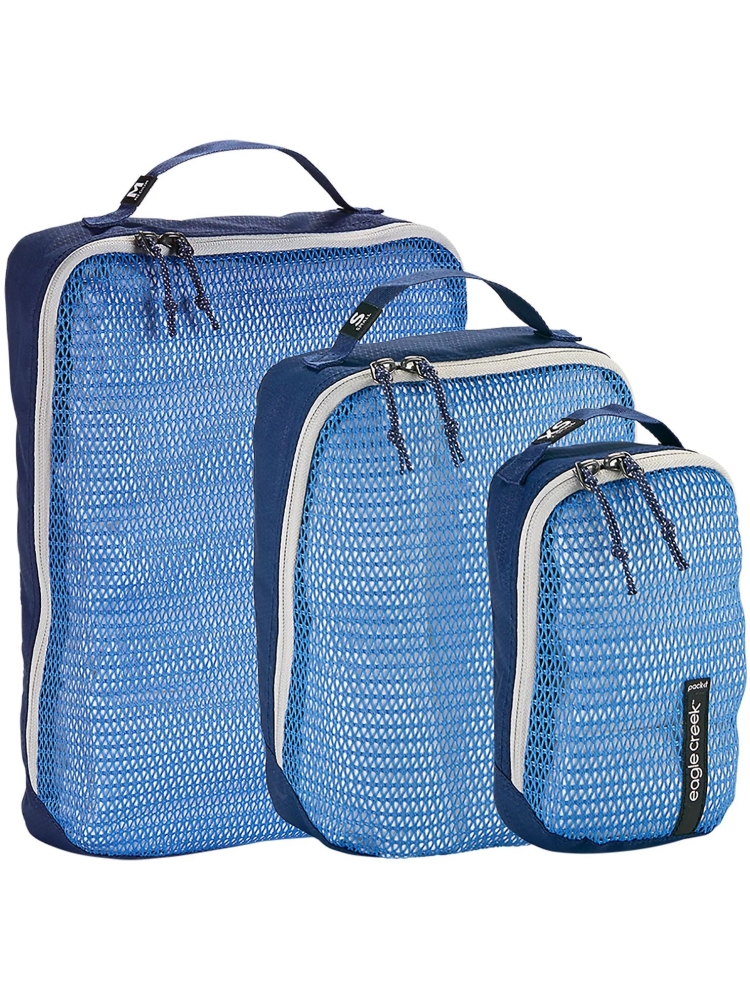 Eagle Creek Pack-It Reveal Cube Set XS/S/M Az Blue/Grey EC0A496E340 reisaccessoires online bestellen bij Kathmandu Outdoor & Travel