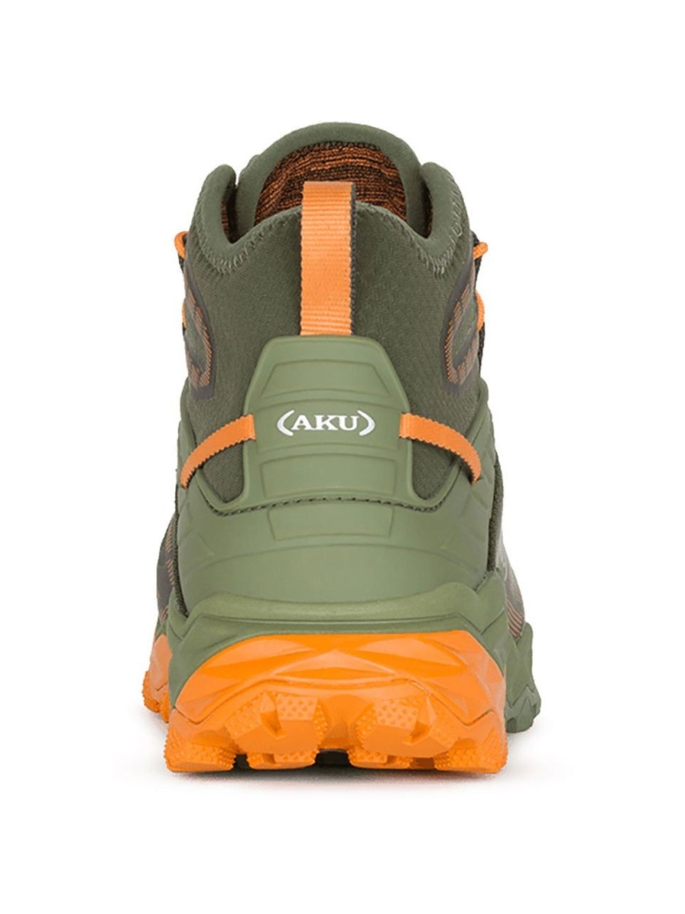 AKU Flyrock Mid GTX Military Green/Orange 695-486 wandelschoenen heren online bestellen bij Kathmandu Outdoor & Travel