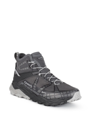 AKU Flyrock Mid GTX Women's Black/Silver 697-632 wandelschoenen dames online bestellen bij Kathmandu Outdoor & Travel