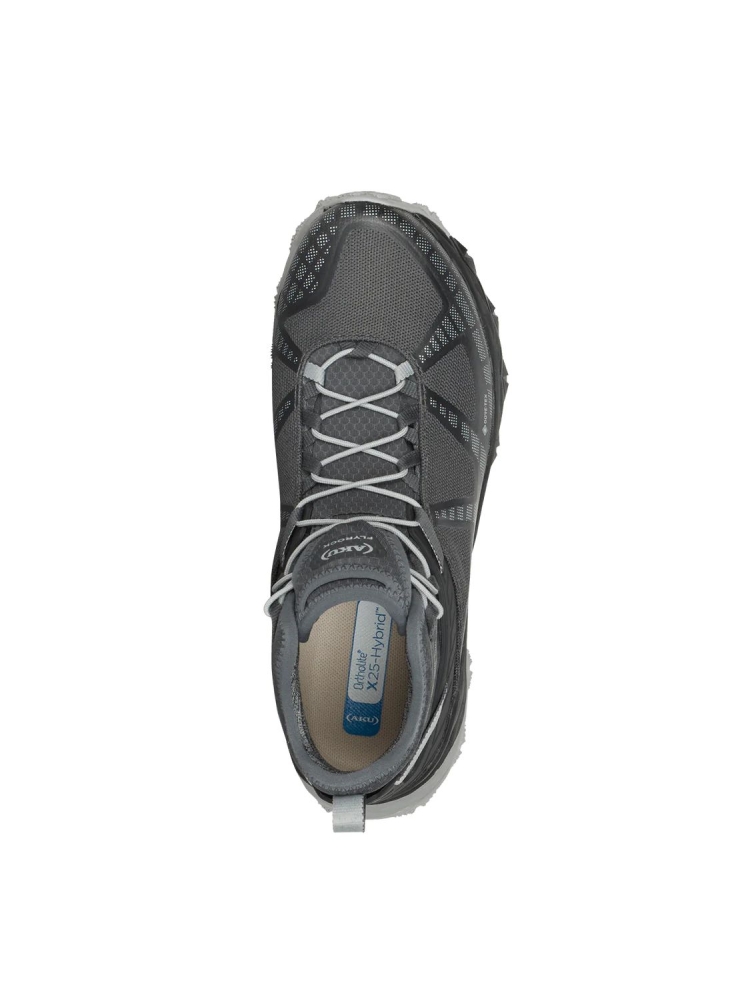 AKU Flyrock Mid GTX Women's Black/Silver 697-632 wandelschoenen dames online bestellen bij Kathmandu Outdoor & Travel