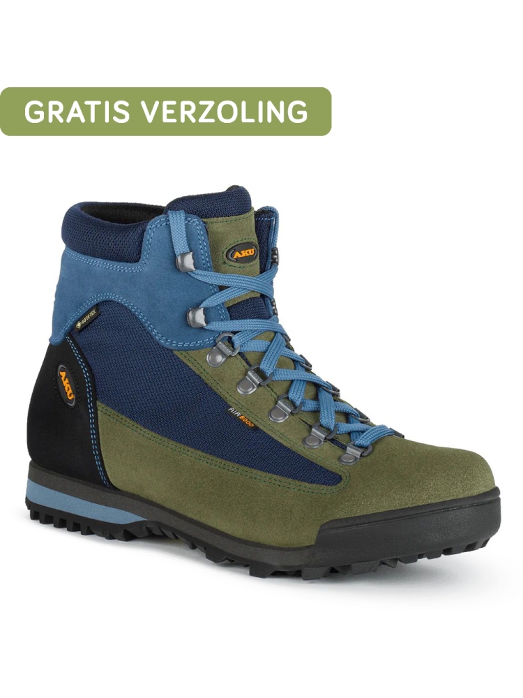 AKU Slope Original GTX Blue/Green 885.20-669 wandelschoenen heren online bestellen bij Kathmandu Outdoor & Travel