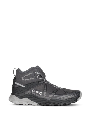 AKU Flyrock Mid GTX Black/Silver 695-632 wandelschoenen heren online bestellen bij Kathmandu Outdoor & Travel