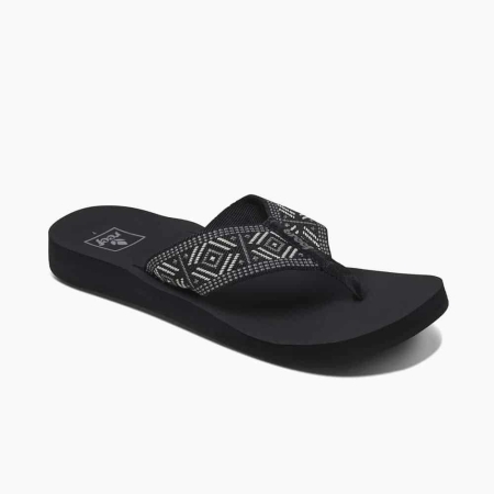 Reef  Spring Woven Women's Black/White