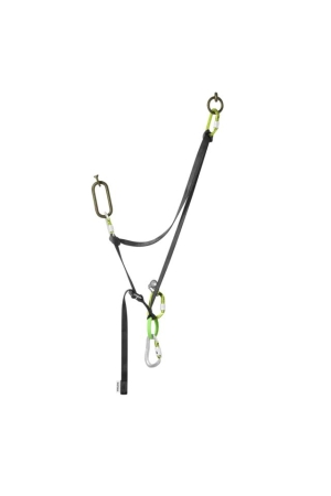 Edelrid Adjustable Belay Station Sling II Night 739361100170 klimtouw en bandsling online bestellen bij Kathmandu Outdoor & Travel