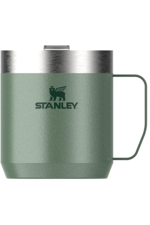 Stanley The Stay-Hot Camp Mug 0,35L Hammertone Green 10-09366-005 drinkflessen en thermosflessen online bestellen bij Kathmandu Outdoor & Travel