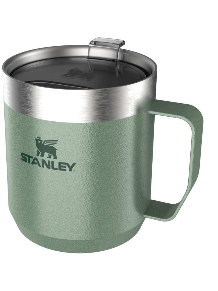 Stanley The Stay-Hot Camp Mug 0,35L Hammertone Green 10-09366-005 drinkflessen en thermosflessen online bestellen bij Kathmandu Outdoor & Travel