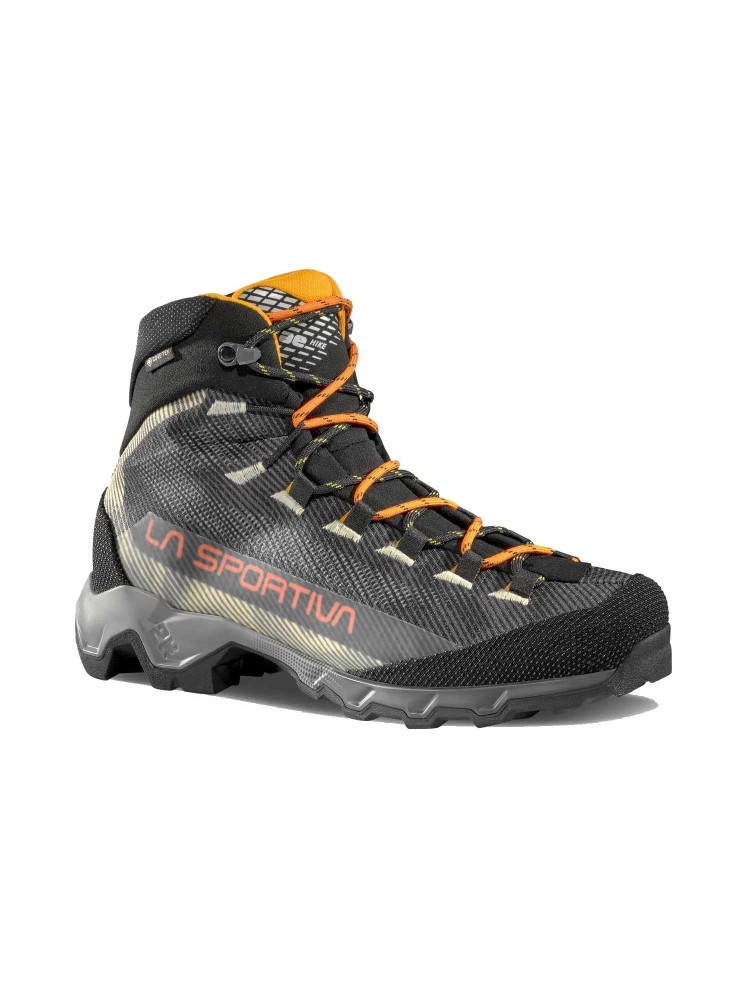 La Sportiva Aequilibrium Hike Gtx  Carbon/Papaya 44D900102 wandelschoenen heren online bestellen bij Kathmandu Outdoor & Travel