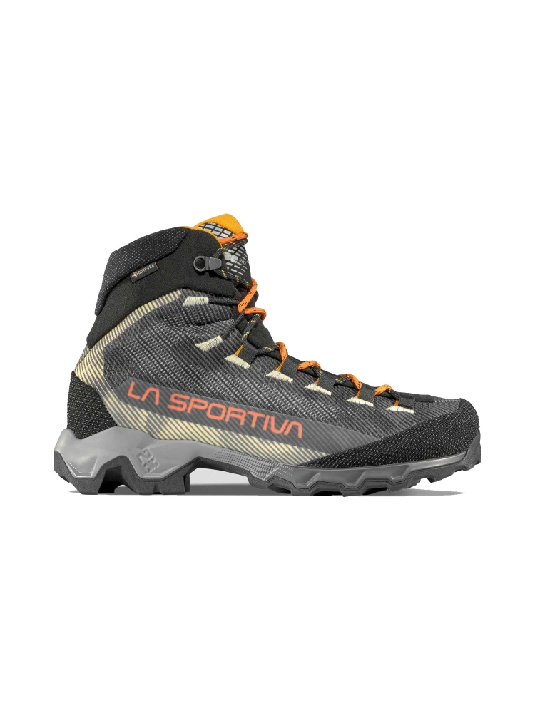 La Sportiva Aequilibrium Hike Gtx  Carbon/Papaya 44D900102 wandelschoenen heren online bestellen bij Kathmandu Outdoor & Travel