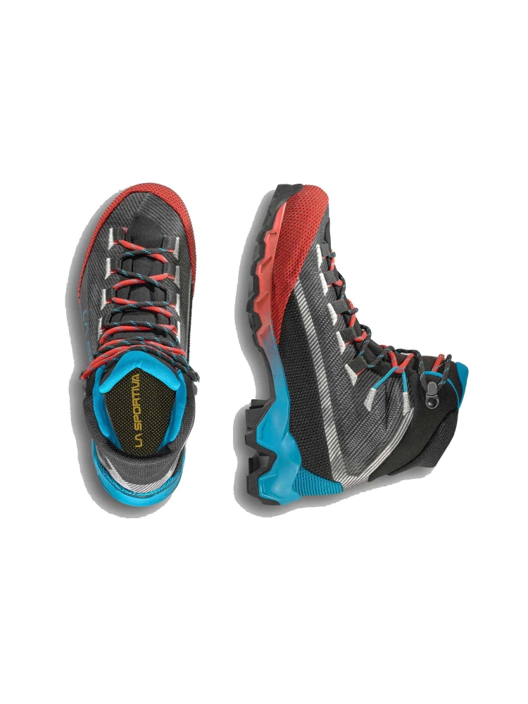 La Sportiva Aequilibrium Hike Woman Gtx Carbon/Malibu Blue G00B02 wandelschoenen dames online bestellen bij Kathmandu Outdoor & Travel