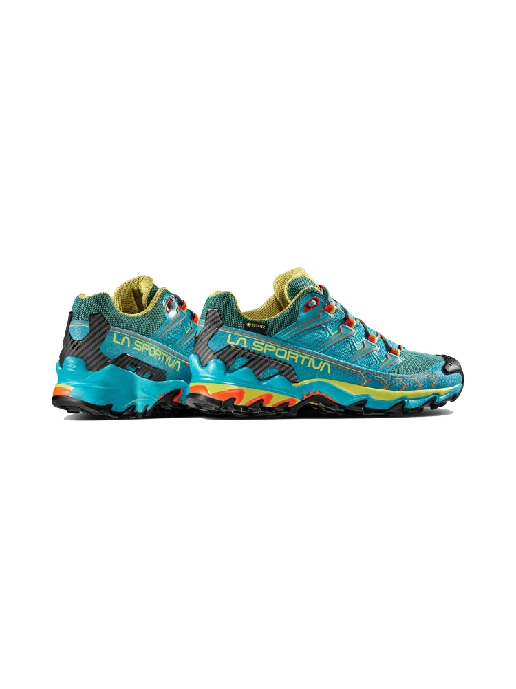 La Sportiva Ultra Raptor II Woman Gtx  Lagoon/Green Banana 46S638728 wandelschoenen dames online bestellen bij Kathmandu Outdoor & Travel