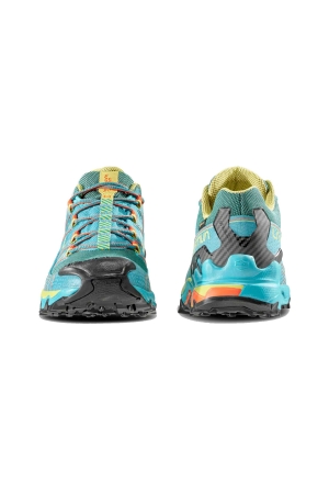 La Sportiva Ultra Raptor II Woman Gtx  Lagoon/Green Banana 46S638728 wandelschoenen dames online bestellen bij Kathmandu Outdoor & Travel