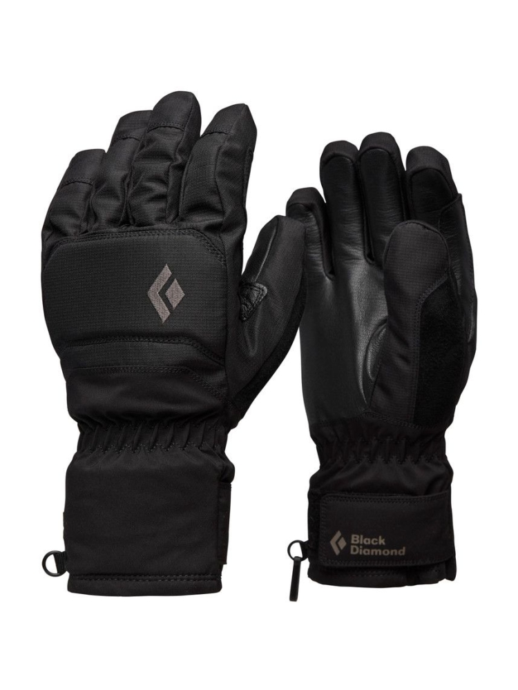 Black Diamond Mission Gloves Black BD801059-0002 kleding accessoires online bestellen bij Kathmandu Outdoor & Travel