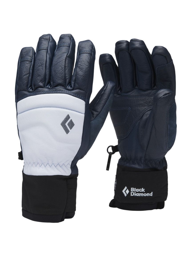 Black Diamond Spark Gloves Women's Charcoal-Belay Blue BD801141-9496 kleding accessoires online bestellen bij Kathmandu Outdoor & Travel