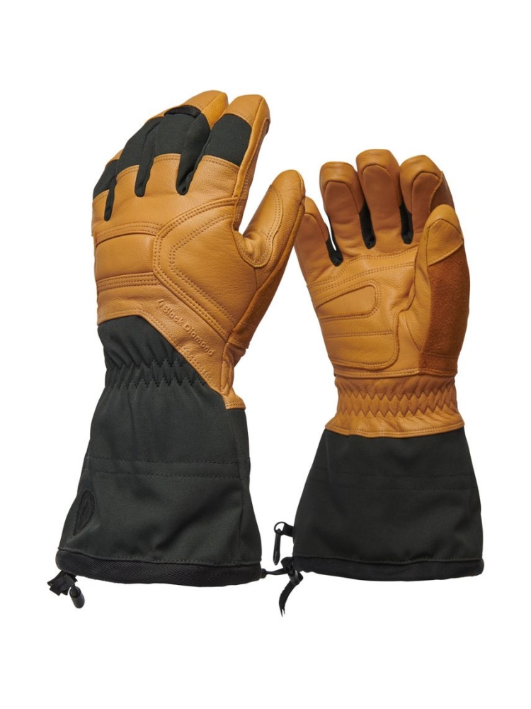 Black Diamond Guide Gloves Beeswax BD801049-7025 kleding accessoires online bestellen bij Kathmandu Outdoor & Travel