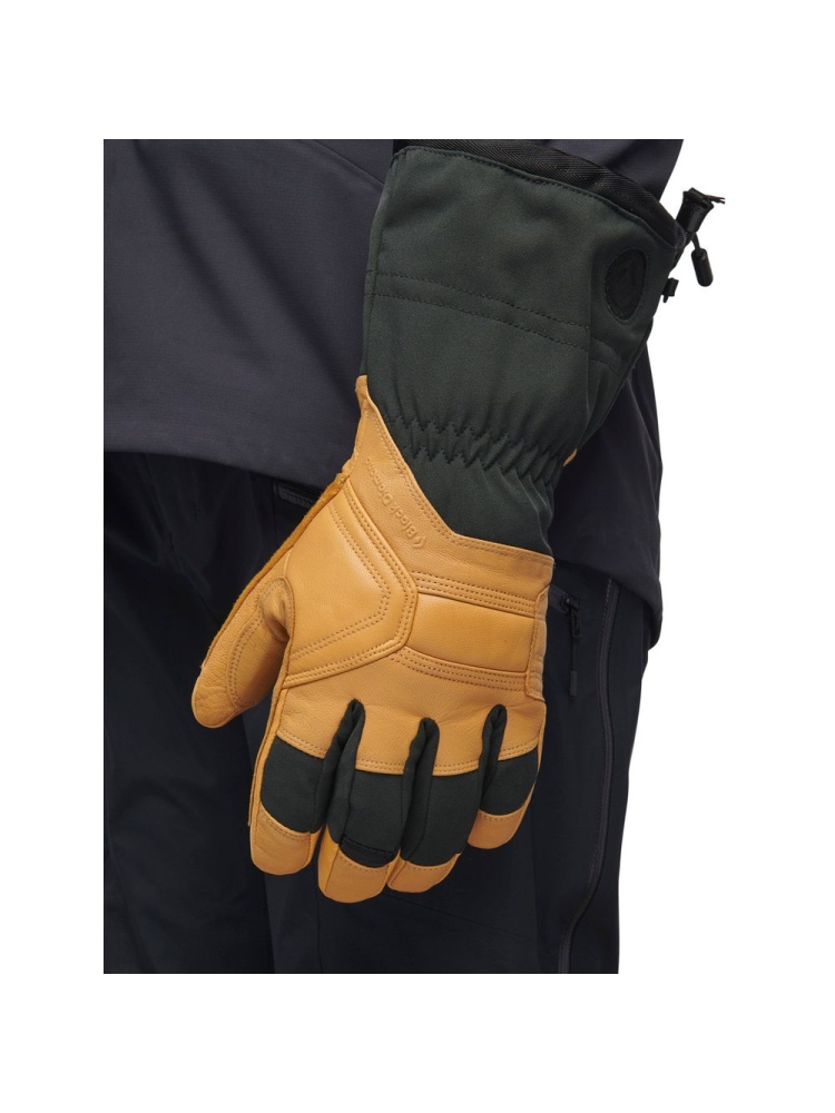 Black Diamond Guide Gloves Beeswax BD801049-7025 kleding accessoires online bestellen bij Kathmandu Outdoor & Travel