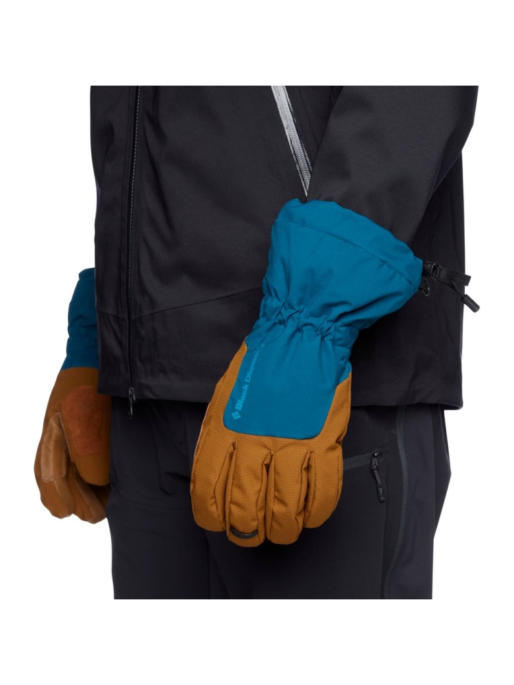 Black Diamond Glissade Gloves Azurite BD801015-4022 kleding accessoires online bestellen bij Kathmandu Outdoor & Travel