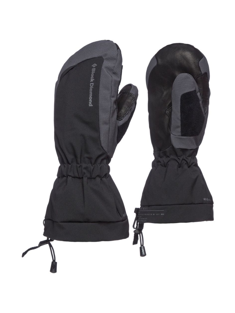 Black Diamond Glissade Mitts Black BD801016-0002 kleding accessoires online bestellen bij Kathmandu Outdoor & Travel