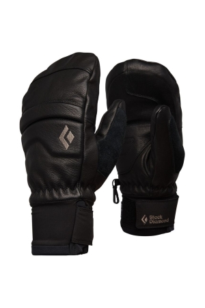 Black Diamond Spark Mitts Black-Black BD801131-9008 kleding accessoires online bestellen bij Kathmandu Outdoor & Travel