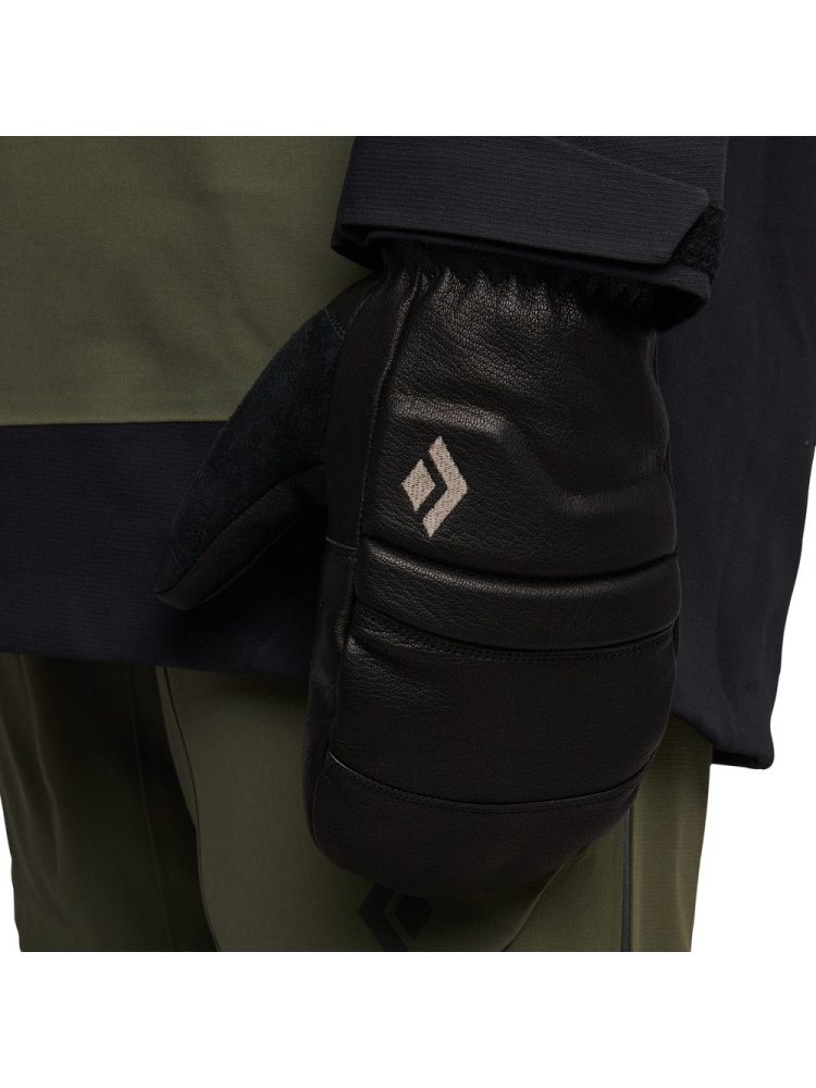 Black Diamond Spark Mitts Black-Black BD801131-9008 kleding accessoires online bestellen bij Kathmandu Outdoor & Travel