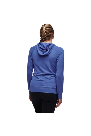 Black Diamond Alpenglow Hoody Women's Clean Blue AP752080-4063 fleeces en truien online bestellen bij Kathmandu Outdoor & Travel