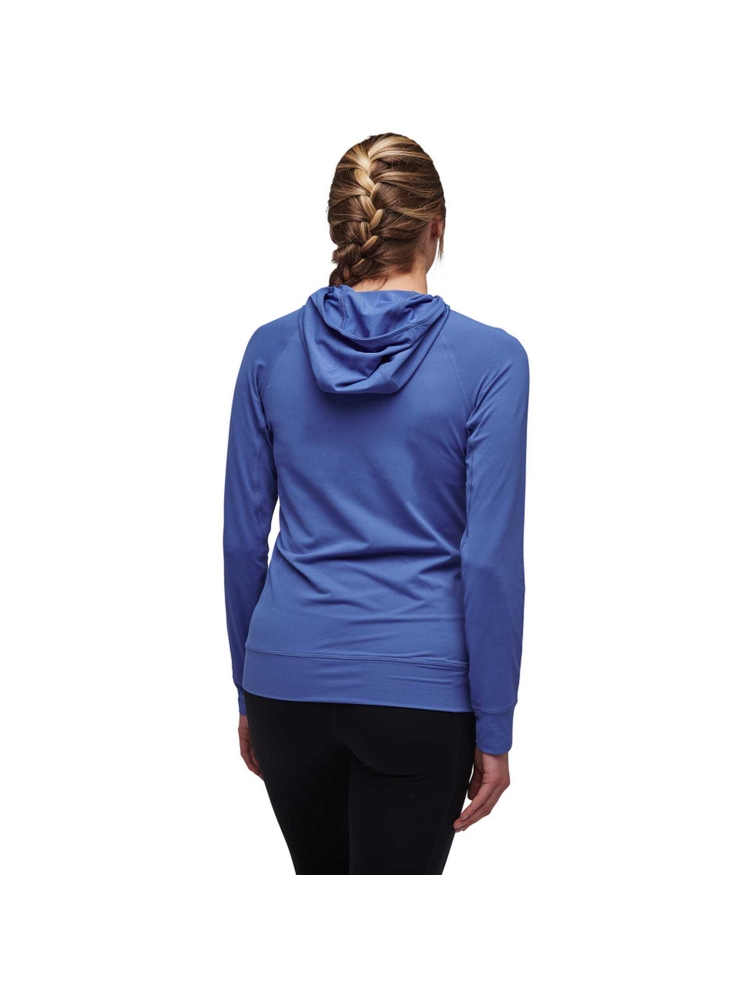 Black Diamond Alpenglow Hoody Women's Clean Blue AP752080-4063 fleeces en truien online bestellen bij Kathmandu Outdoor & Travel